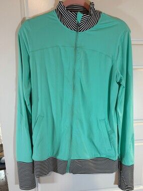 VSX Sport Jacket Medium Mint Striped